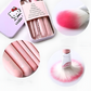 07 Pcs Kitty Style Pink Makeup Brush Set | Complete Kit for Beginners & Professionals 💖🖌️