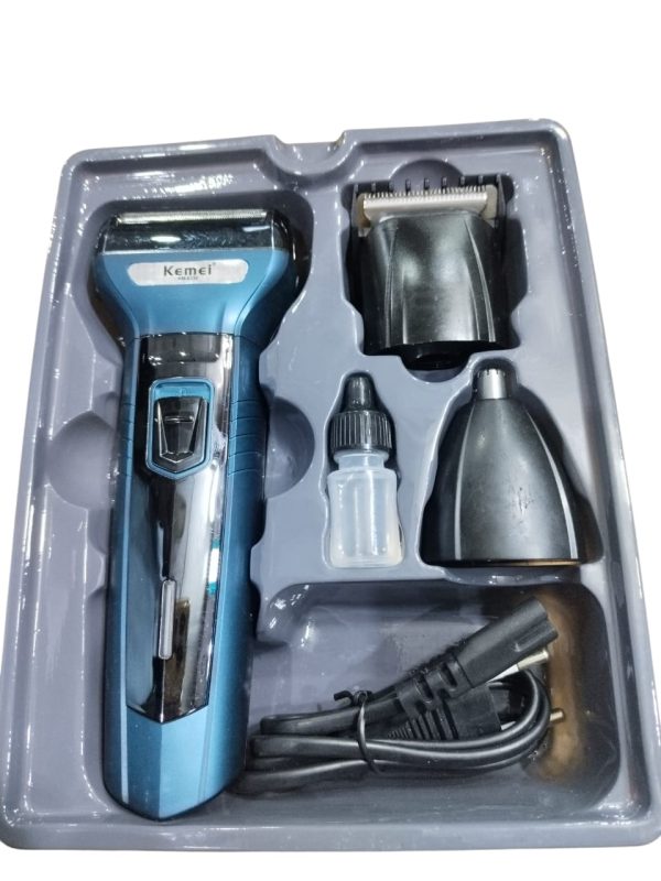 3 in 1 Kemei KM-6330 Rechargeable Shaving Machine – Hair Clipper, Beard & Grooming Tool