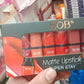 💄 Pack of 6 BOB Super Stay Matte Lipsticks | Long-Lasting, High-Quality Shades for Women (Random Colors)