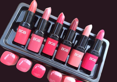 💄 Pack of 6 BOB Super Stay Matte Lipsticks | Long-Lasting, High-Quality Shades for Women (Random Colors)