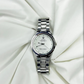 Rolex Men's Formal Quartz Wrist Watch | Premium Stainless Steel Chain | High-Quality Men's Watch with Box | Classic Wristwatch for Formal Wear